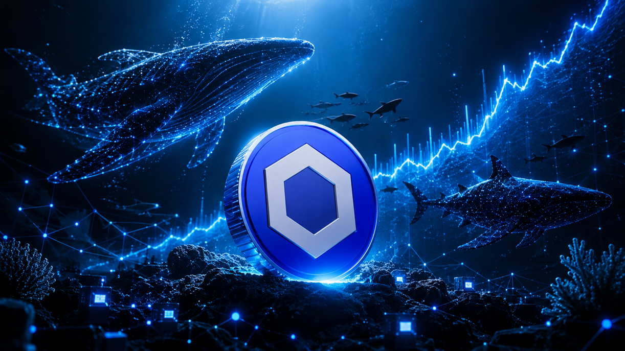 Chainlink Whales Buy 32.9 Million LINK As Holdings Hit Record High