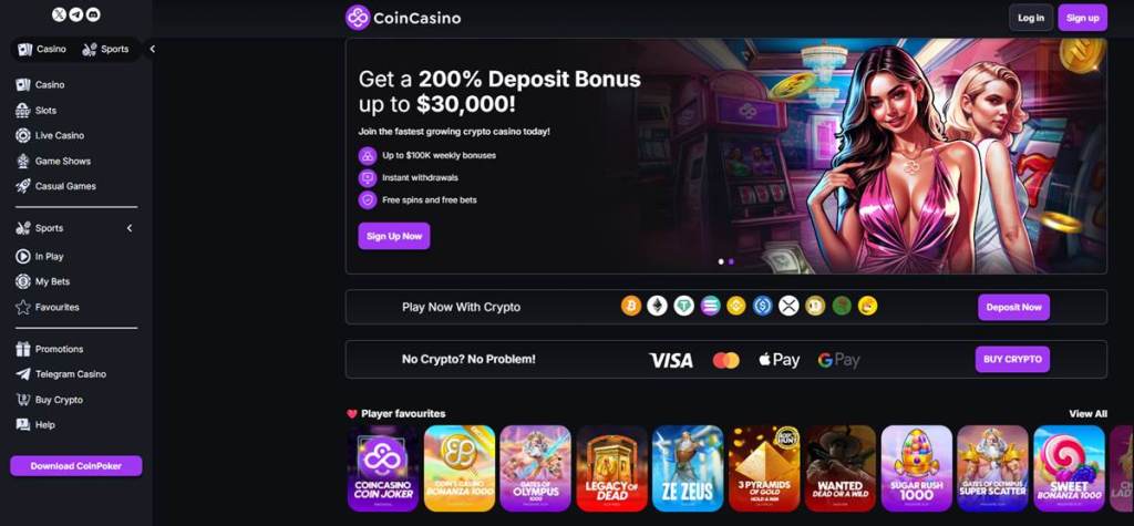 Análisis de los mejores casinos de tragaperras con dinero real - CoinCasino