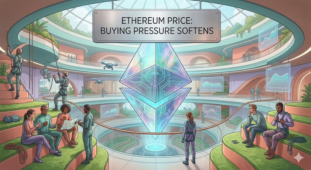 Ethereum Price Buying Pressure Softens, Traders Turn Increasingly Cautious
