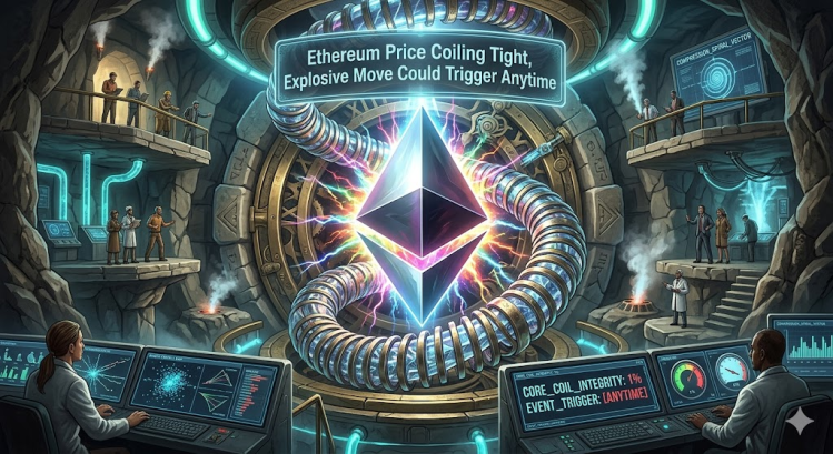 Ethereum Price Coiling Tight