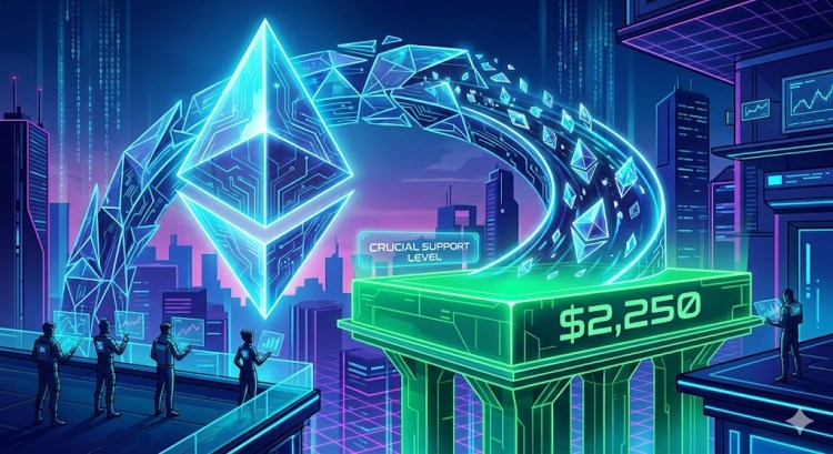 Ethereum Price Slides Back To $2,250