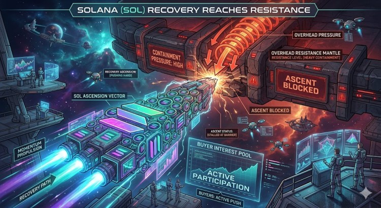 Solana (SOL) Rebound Faces Major Test