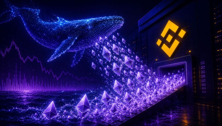 Ethereum Whales Flood Binance With 225,000 ETH In Largest Inflow Since 2022