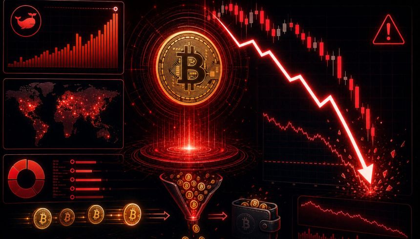 14,600 Bitcoin Sold in Profit in One Day: Here Is How BTC’s Own Structure Broke It Below $80K