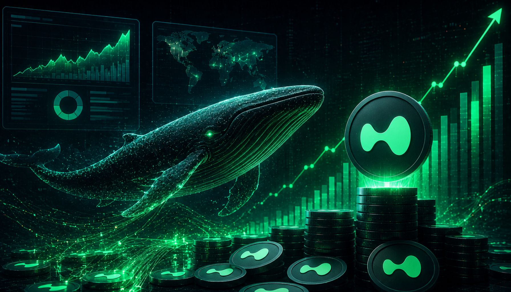 HYPE Accumulation Intensifies As Whale-Linked Position Surpasses $100M