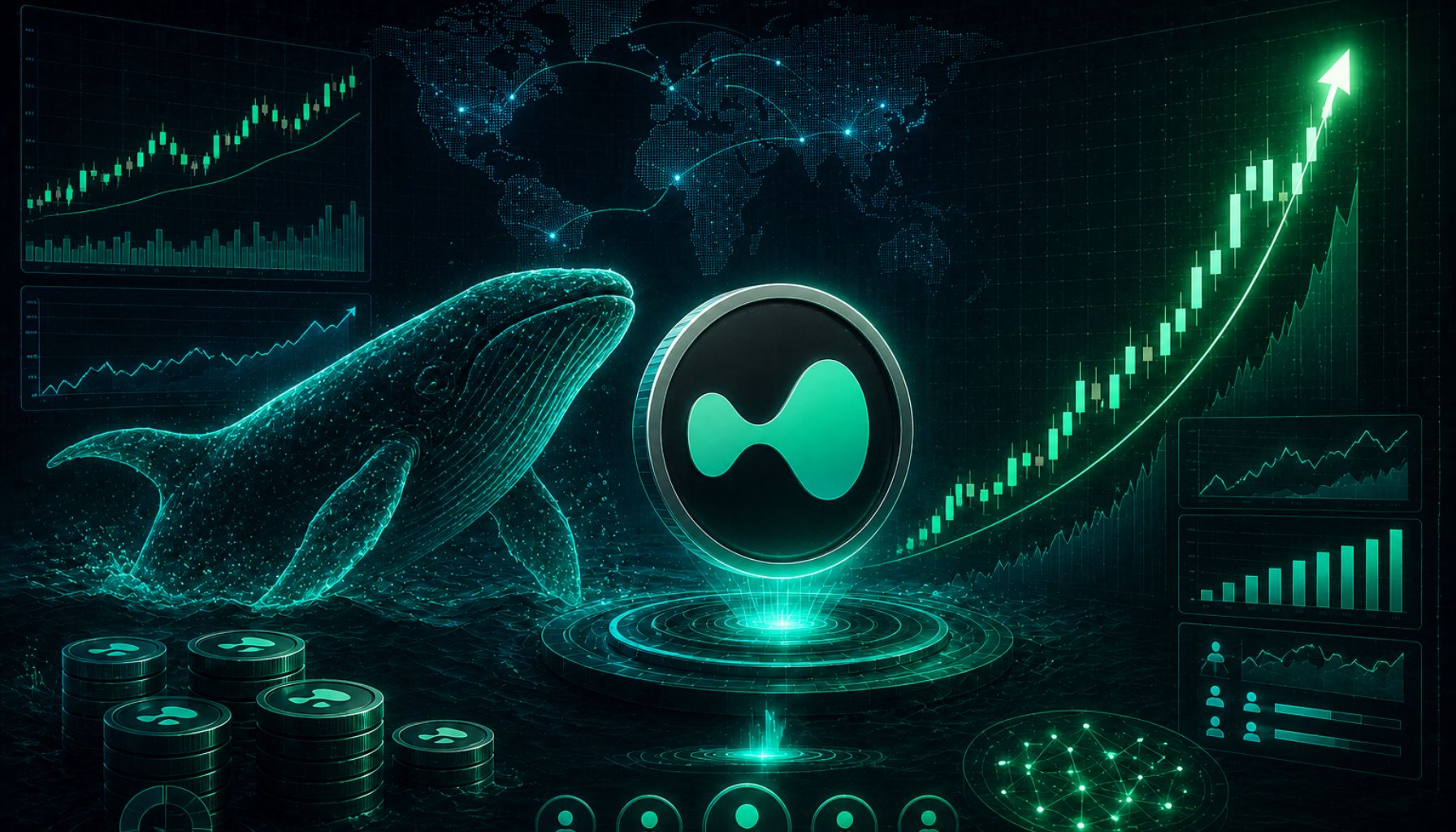 HYPE Rally Accelerates Above $60 As High-Profile Whale Quietly Builds His Position