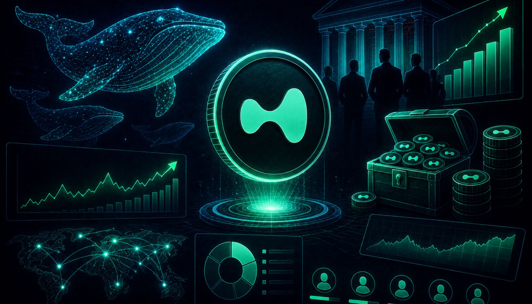 HYPE Whale Bets Grow Larger As Institutional-Linked Accumulation Reaches $170M