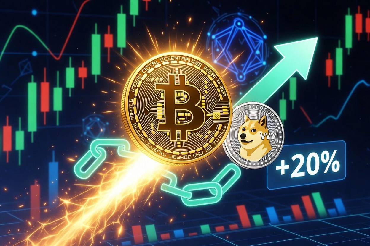 Bitcoin Dispara: Dogecoin Pode Subir 25%? Analistas Apontam Gatilho Chave