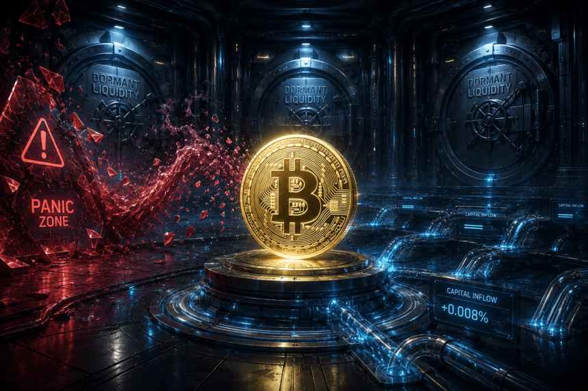 Bitcoin Exits ‘Panic Zone,’ But Capital Inflows Remain Weak