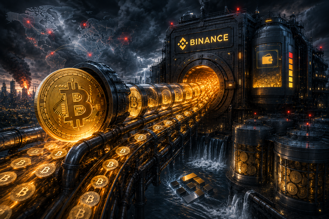 Bitcoin Sell Pressure Rising? Binance Inflows Hit 10-Day Streak