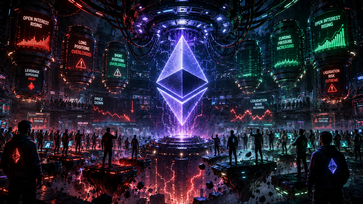 Ethereum Open Interest Rises While Price Pulls Back: Short Squeeze Setup?