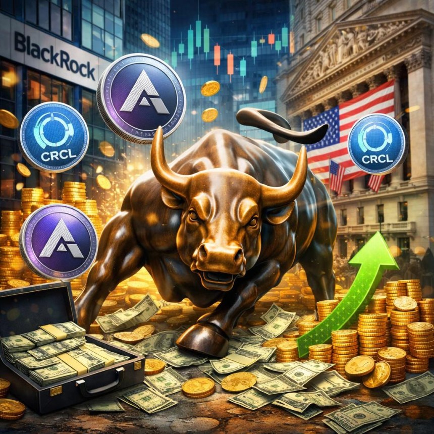 Circle Banks $200M From Giants Like BlackRock In Arc Token Presale, CRCL Jumps 15%