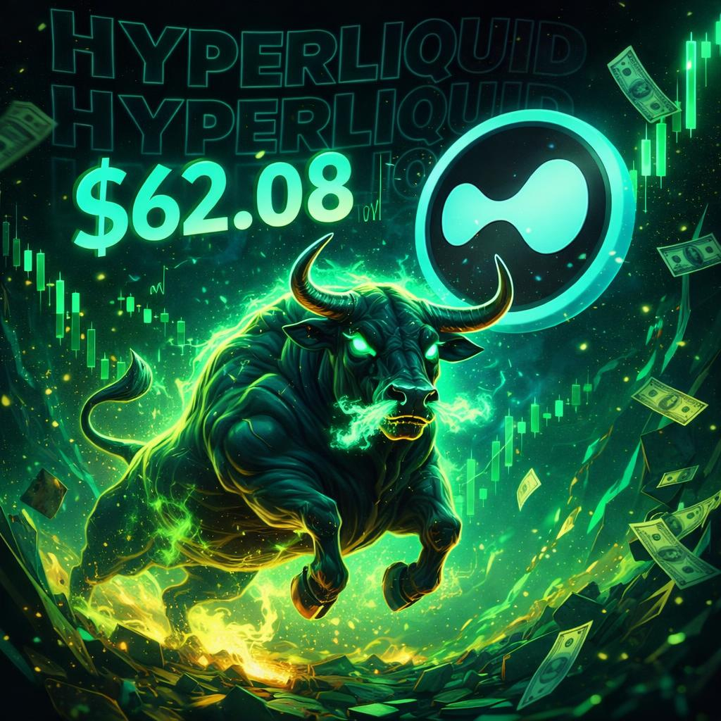 Hyperliquid (HYPE) Breaks New All-Time High—Surges Past $62 As Momentum Spikes