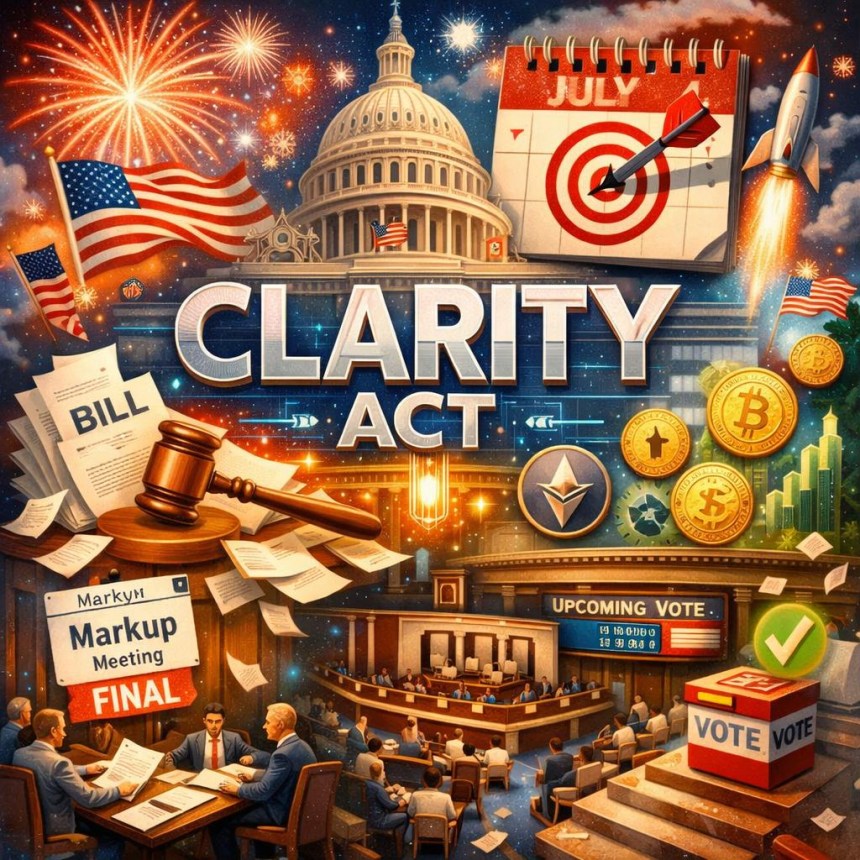 CLARITY Act Clock Ticks Down: TD Cowen Says 2026 Passage Looks Less Likely–Here’s Why