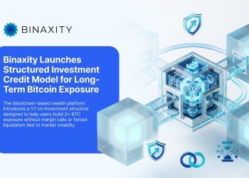 Binaxity Launches Structured Investment Credit Model for Long-Term Bitcoin Exposure