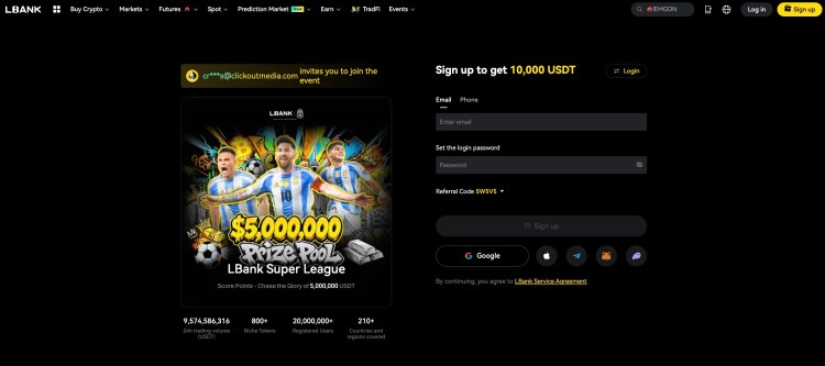 lbank ohne kyc