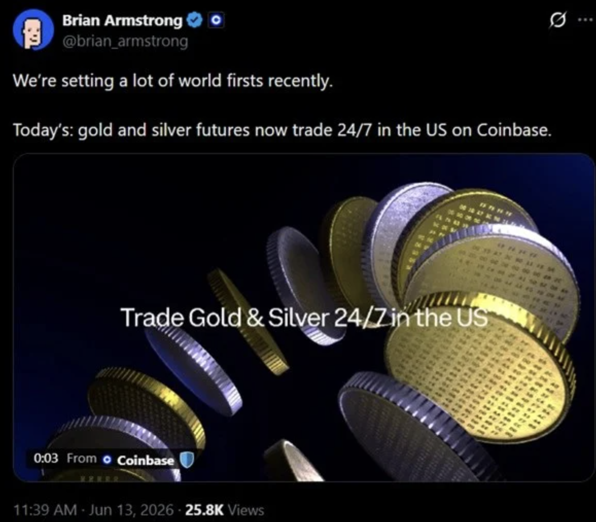 Coinbase Derivatives Announcement