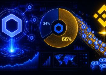 Chainlink Sends A Rare Signal As 66% Of Exchange Supply Sits On Binance