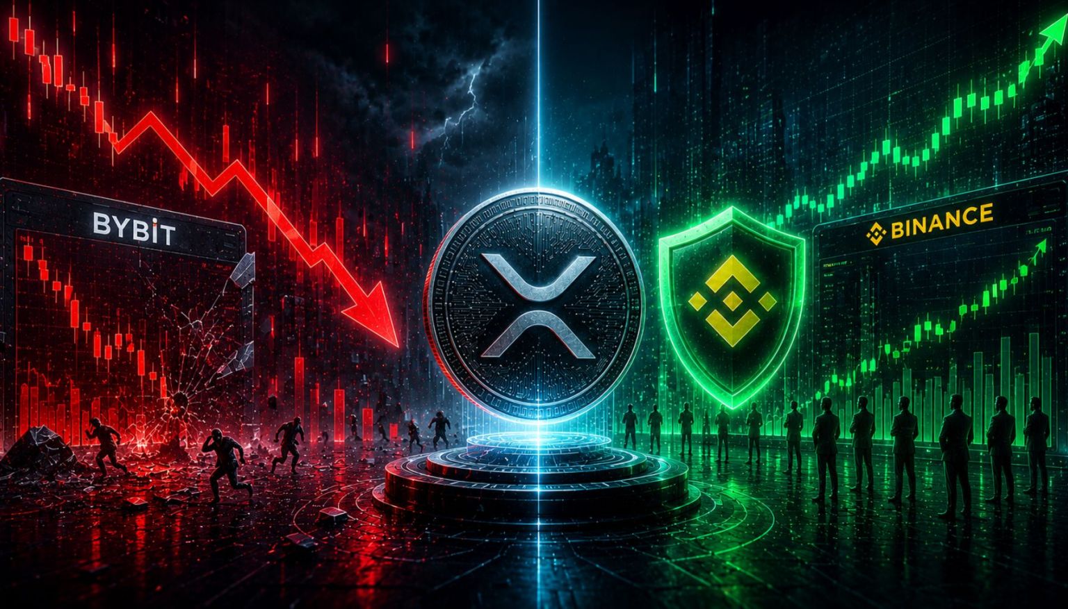 XRP Leverage Flush Hits Bybit While Binance Holds The Line – Analyst Explains Rare Setup