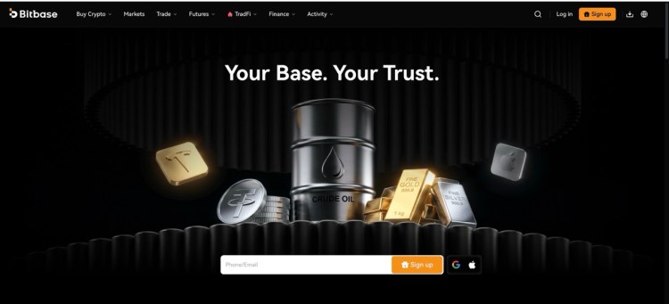 bitbase - no-kyc börse