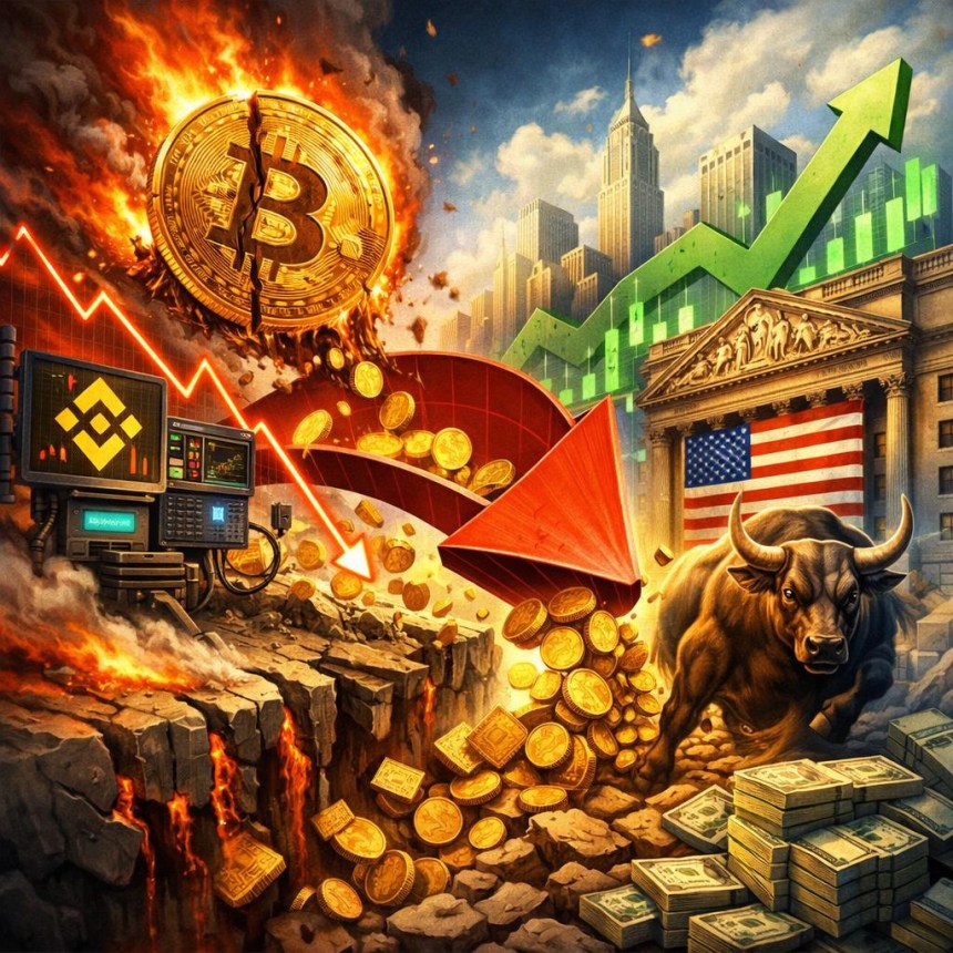 Bitcoin Crash Explained: Binance Research Blames Outflows Toward US Equities