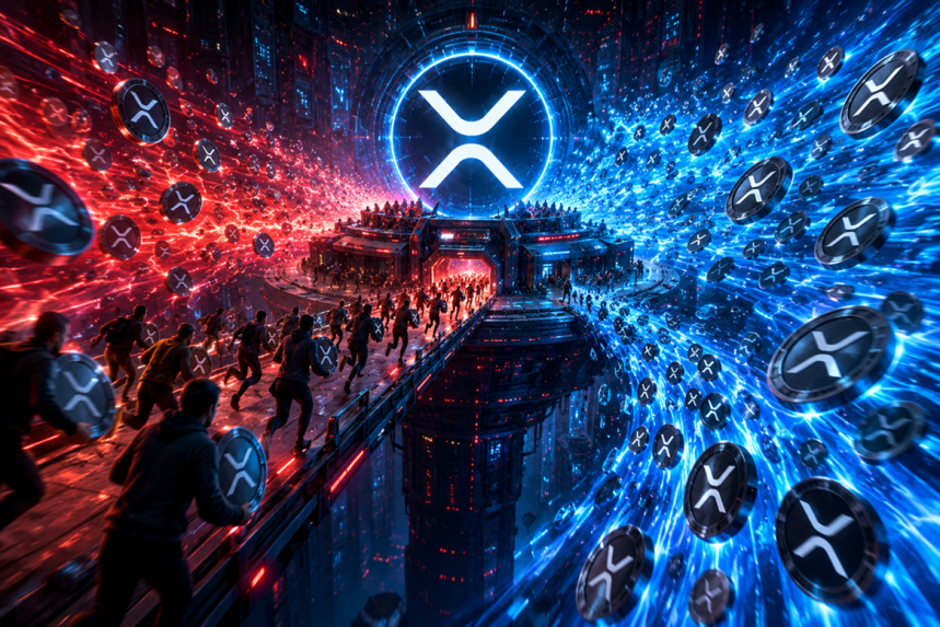 XRP Sees Biggest Exchange Inflow Of 2026—Shortly Before Even Larger Outflows