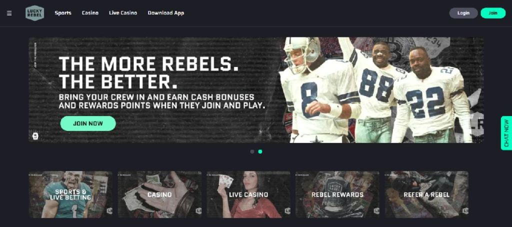 Mejores casas de apuestas deportivas online - Lucky Rebel