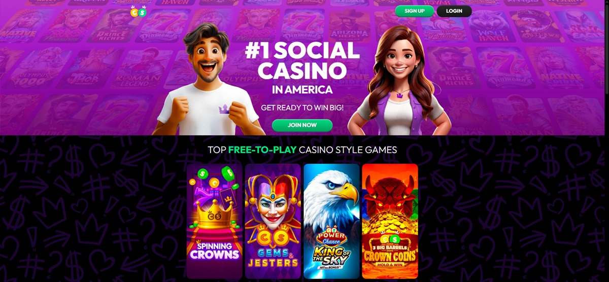 Mejores casinos online de USA - Crown Coins