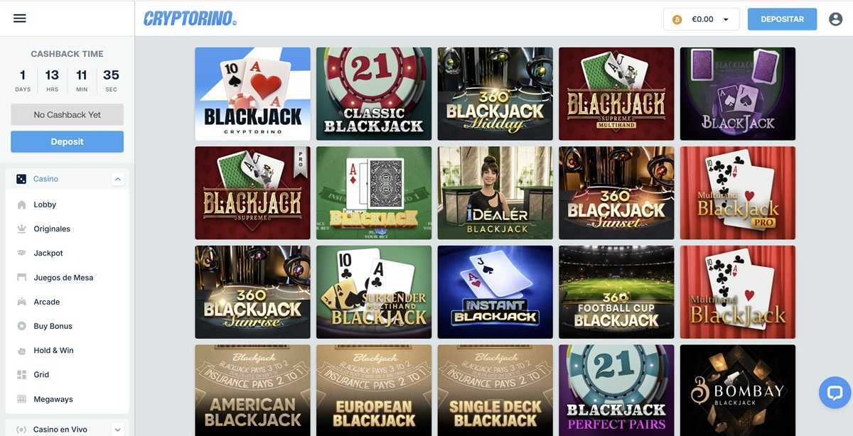 Nuestro Top 3 de crypto casinos de blackjack en español - Cryptorino