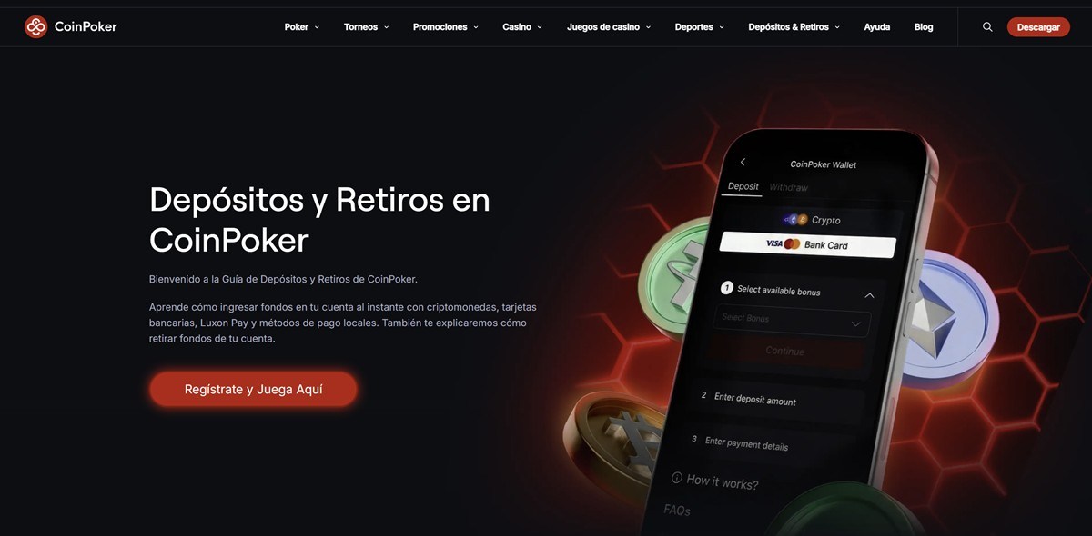 Nuestro Top 3 de casinos Trust Wallet en español - CoinPoker