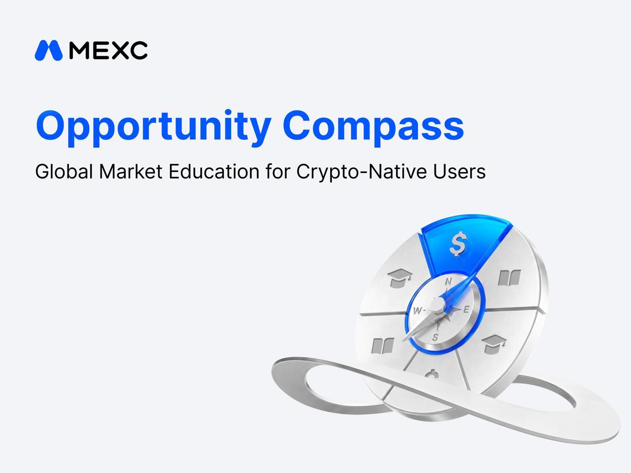 MEXC launches Opportunity Compass as 53.7% of crypto users move into stocks but knowledge gaps remain