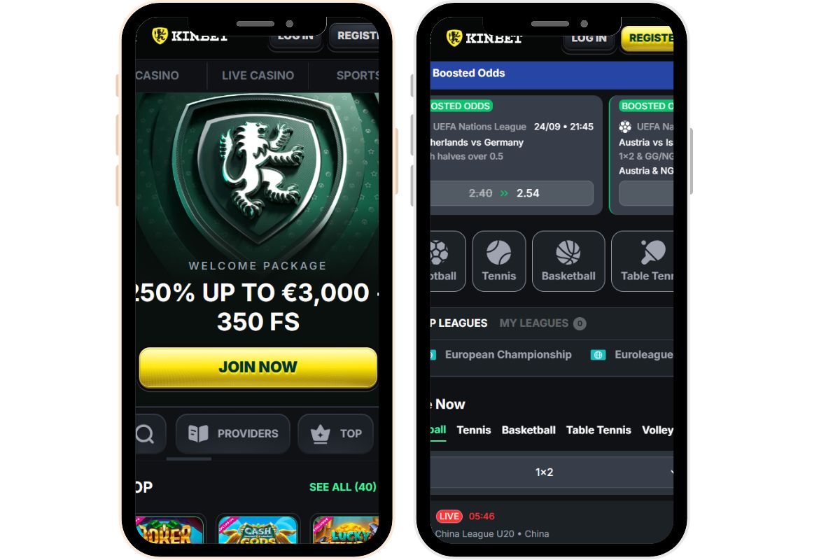 kinbet mobile