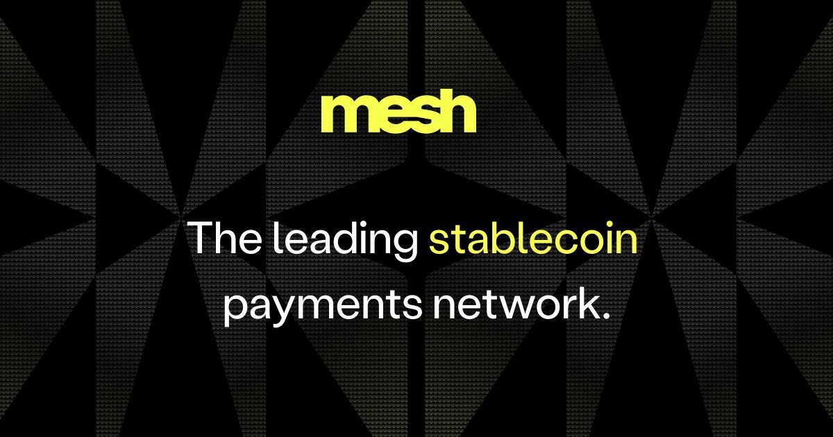 Official Mesh brandmark and digital asset orchestration infrastructure