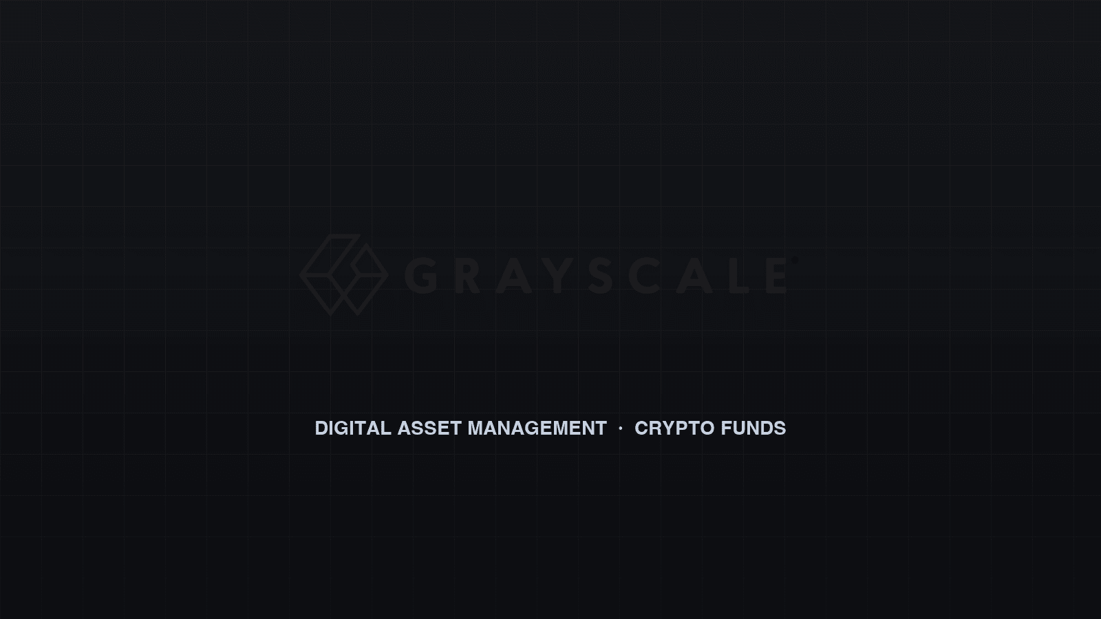 Grayscale Investments corporate logo and digital asset management branding