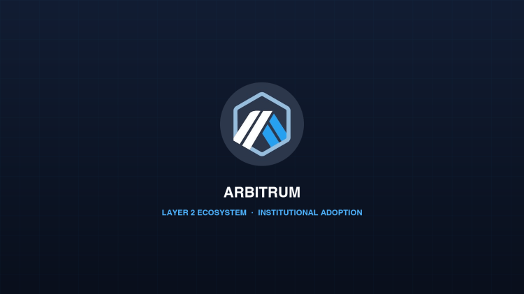Arbitrum blockchain official logo and Layer 2 ecosystem branding