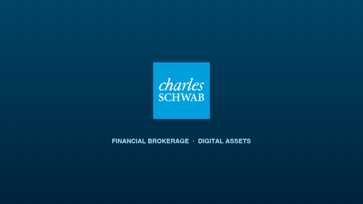 Charles Schwab corporate logo and financial brokerage branding